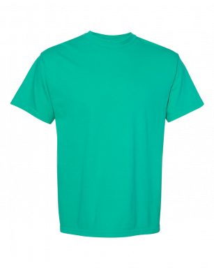 Adult Garment Dye T-shirt Island Green (GDT-100)